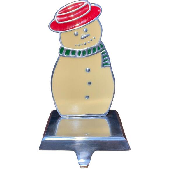 Snowman Stocking Hanger Christmas Bed Bath Beyond - Picture 1 of 3